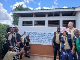 Toilet block that VoB RC funded